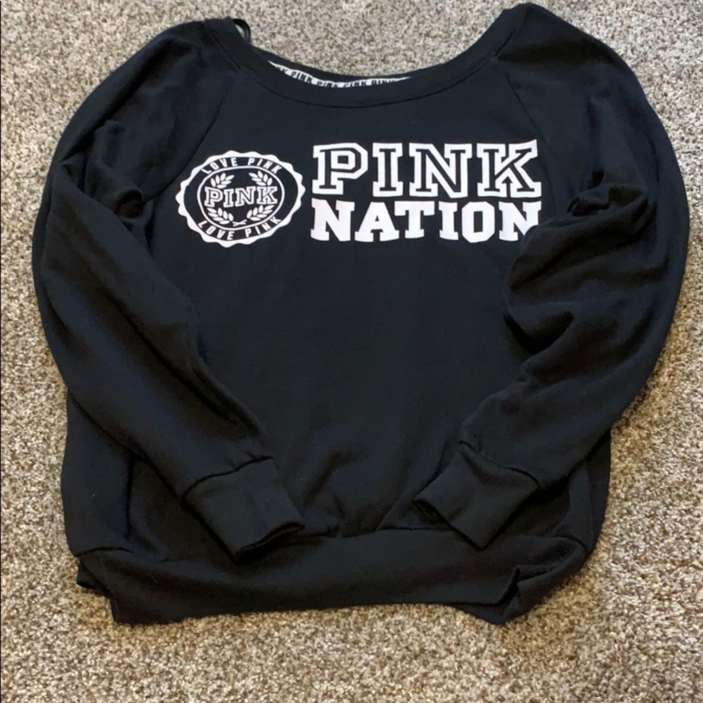 PINK Victoria Secret Wide Crew Neck